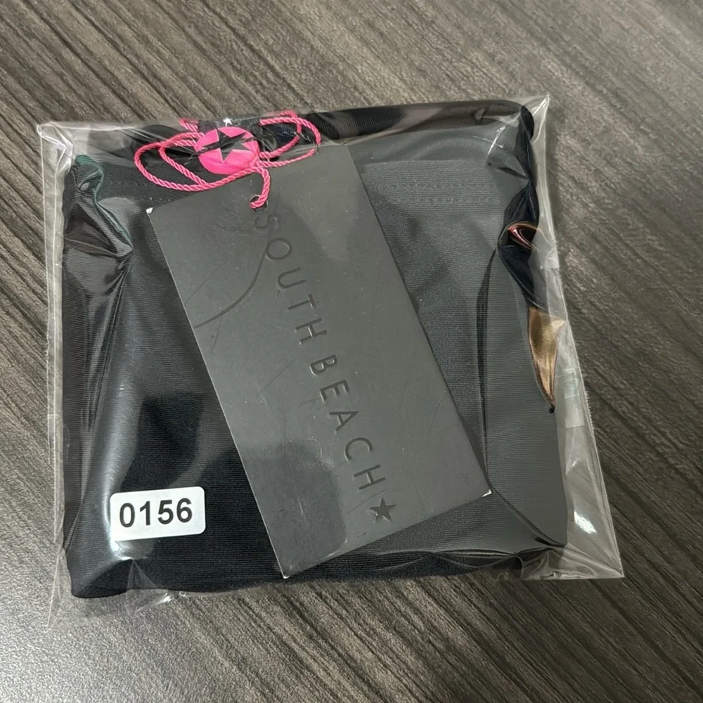 NWT! South Beach‎ Black Bikini Bottom